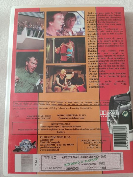 DVD a noite mais louca do ano