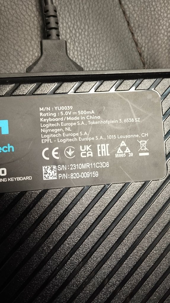 Клавиатура Logitech yu0039