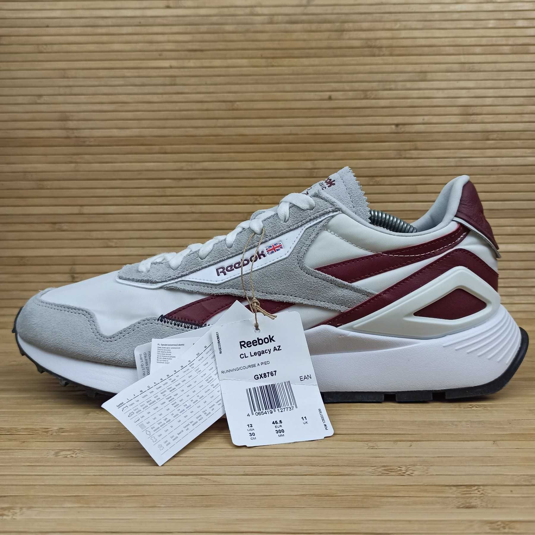 Кросівки Reebok Classic Legacy AZ Розмір 45,5 (30 см.)