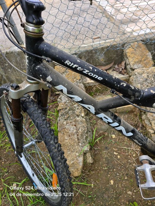 bicicleta cross em aluminio