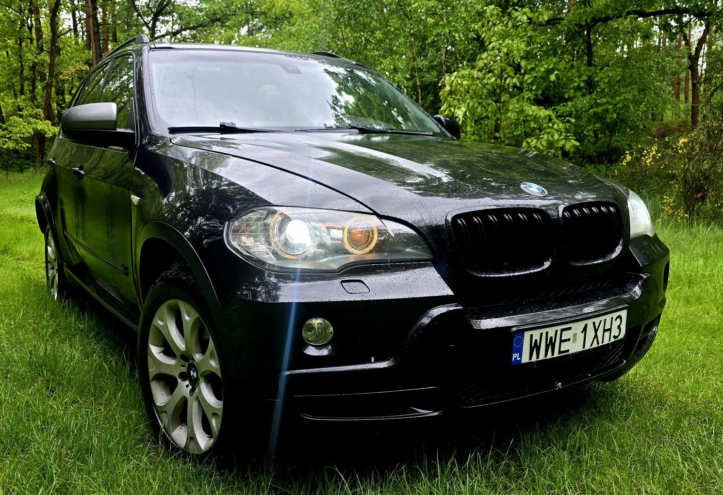 Bmw x5 e70 4,8 i 355KM ,70 tys km silnik,7 osobowe