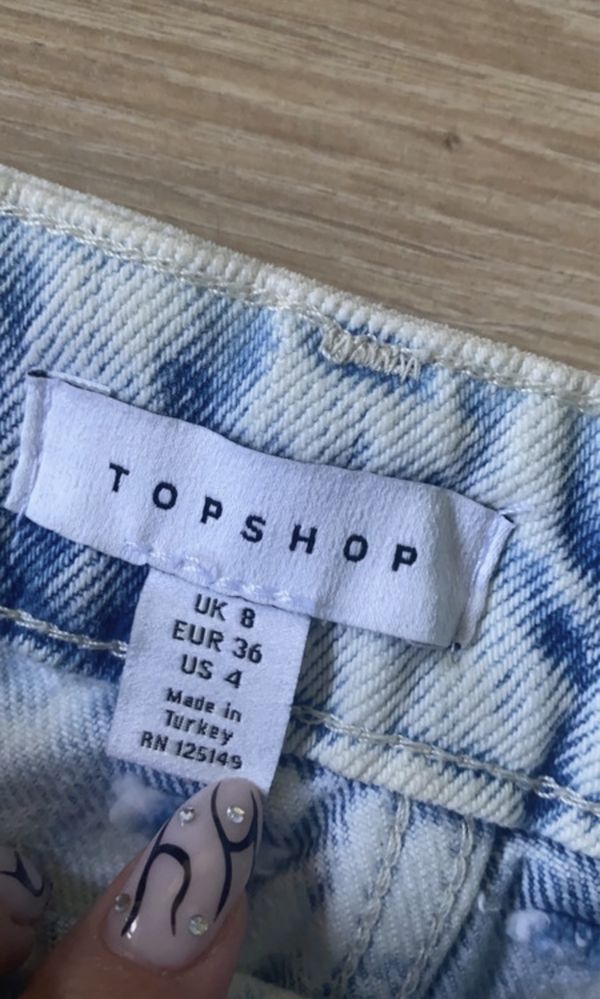 Spódnica jeansowa TopShop