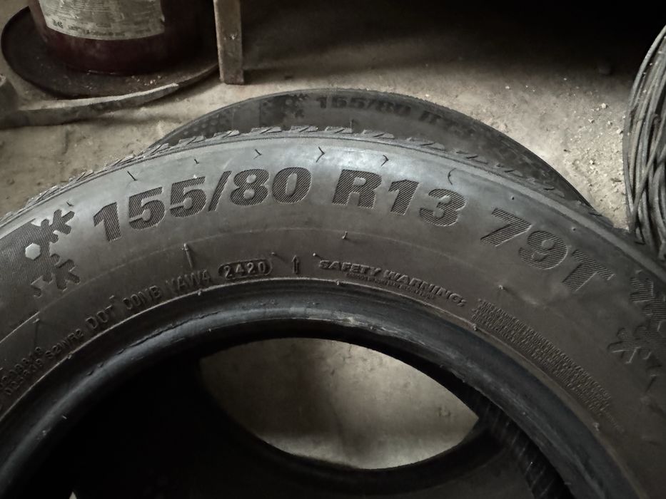 Opony Zimowe Kumho WinterCraft 155/80/13 6,5mm  Wysyłka