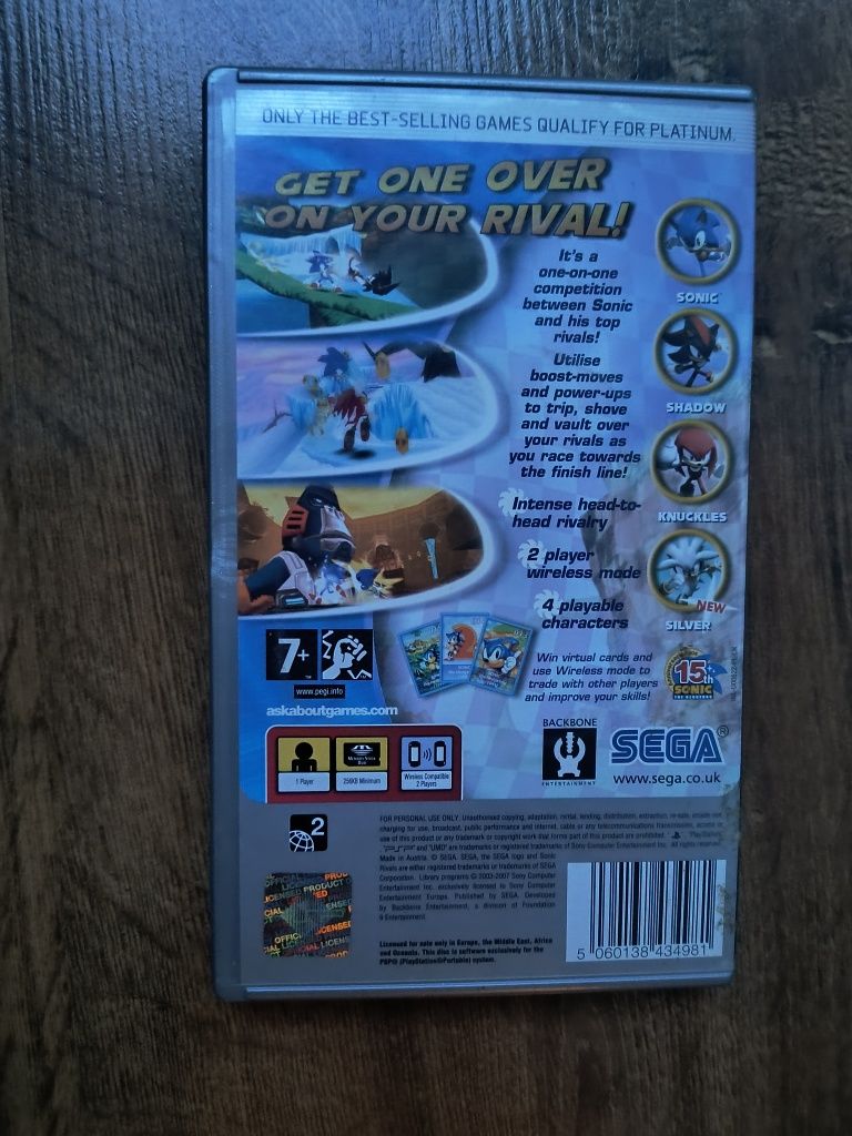 Sonic Rivals PSP gra PlayStation portable