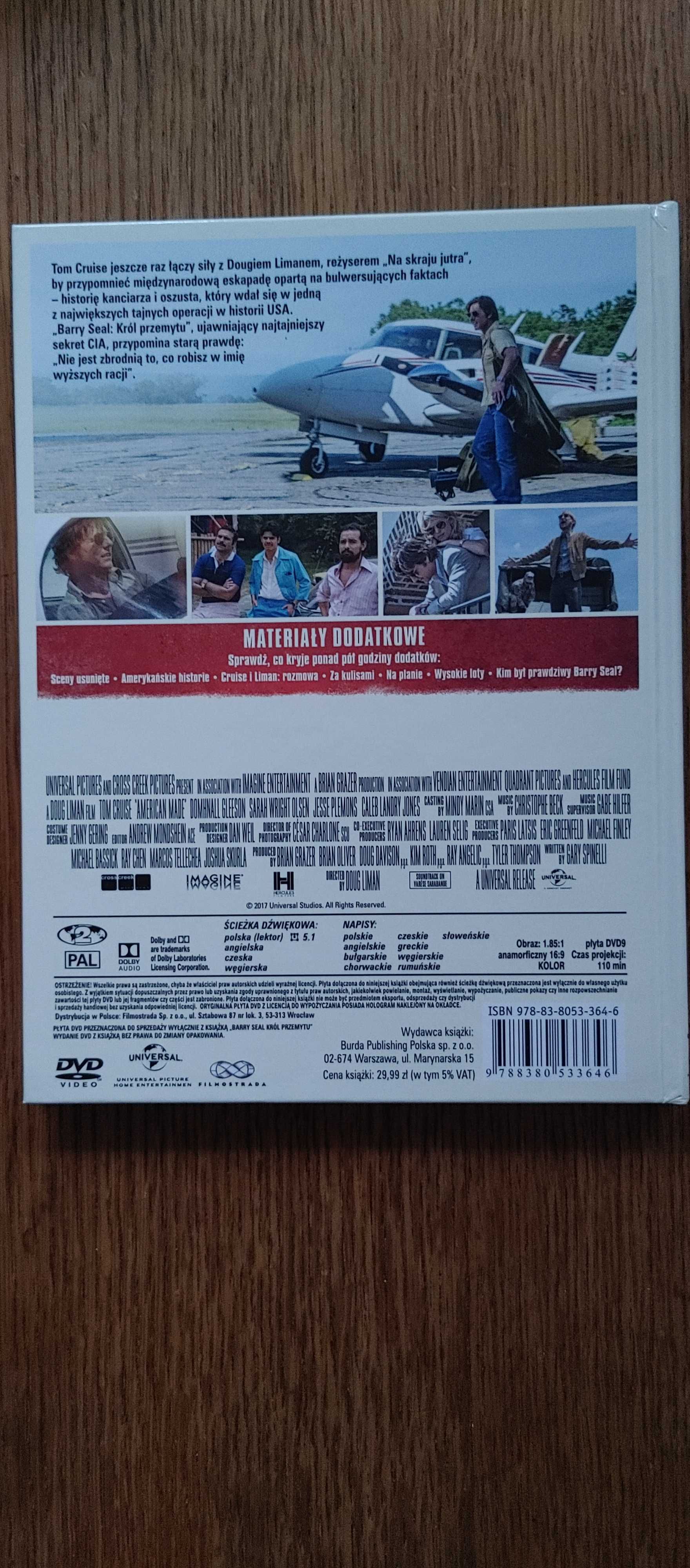 Barry Seal: Król Przemytu - film dvd