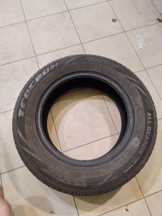 2 opony wielosezonowe Tracmax 195/65/15 para zima lato  6mm 21r