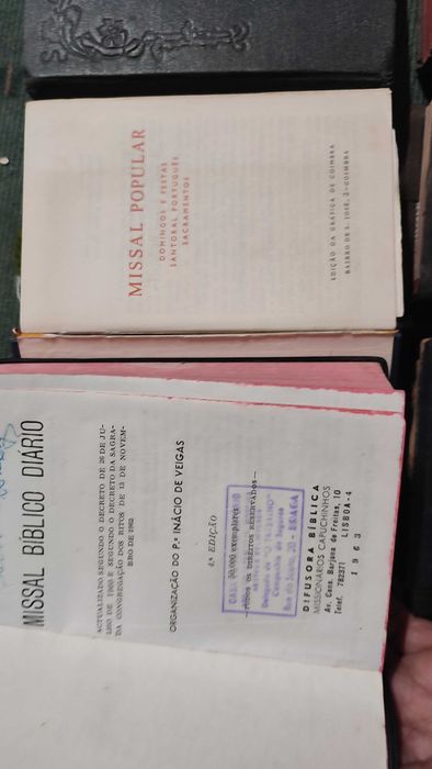 Lote 12 Livros Religiosos Antigos