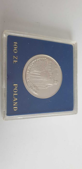 Starocie z Gdyni - Moneta srebrna 100zł. 1977r.