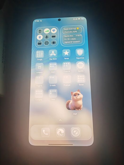 Telemóvel Smartphone Xiaomi 12T Pro 8Gb de RAM 256Gb ROM