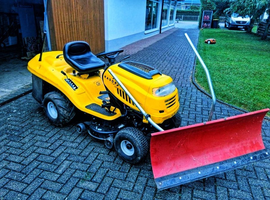 Traktorek kosiarka pług MTD 16 KM
