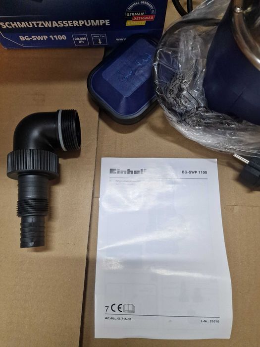 Pompa Do Brudnej Wody Einhell BG-SWP 1100 P776
