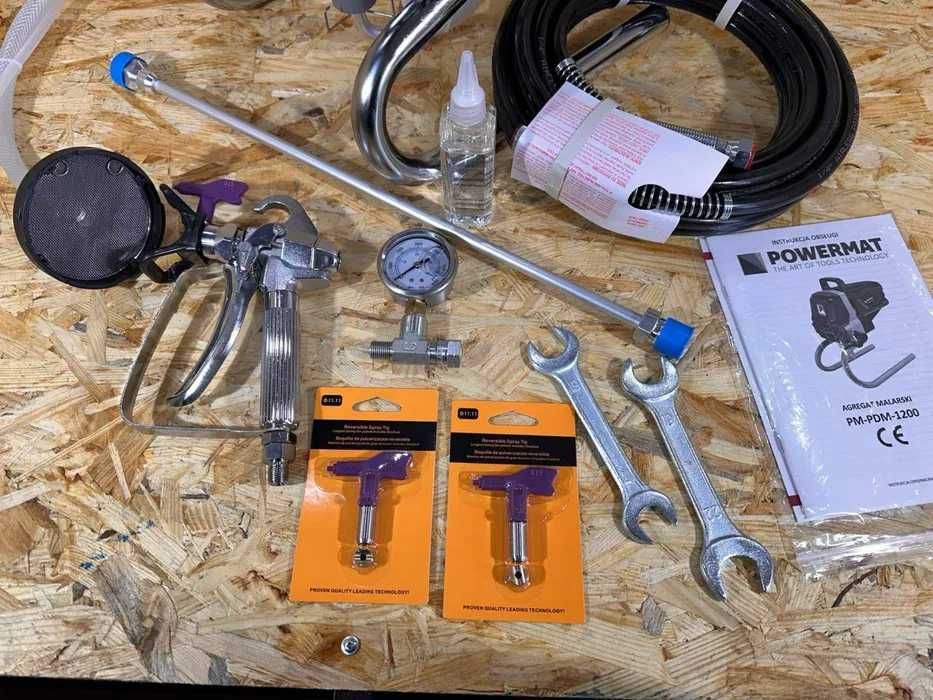 АКЦІЯ‼️Powermat PM-PDM-1200 Фарбувальна станція Малярный краскопульт