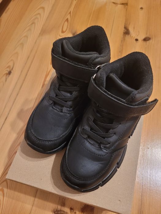 Trapery, trzewiki, buty chłopięce rozm. 29 Action Boy czarne