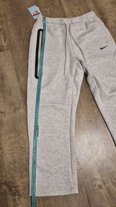 Штани Nike Tech Fleece x Nocta Pants Сірі теч флис штани найк нокта