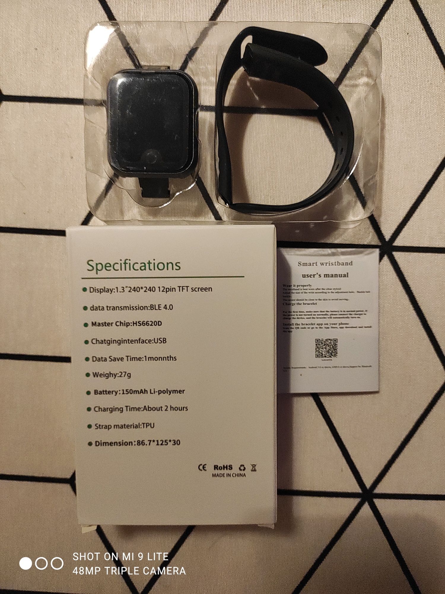 Inteligentna opaska sportowa Smart watch - Smart bracelet Okazja