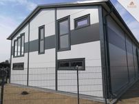 Hala 287,5 m2 stalowa magazyn warsztat płyta konstrukcja SK SYSTEM