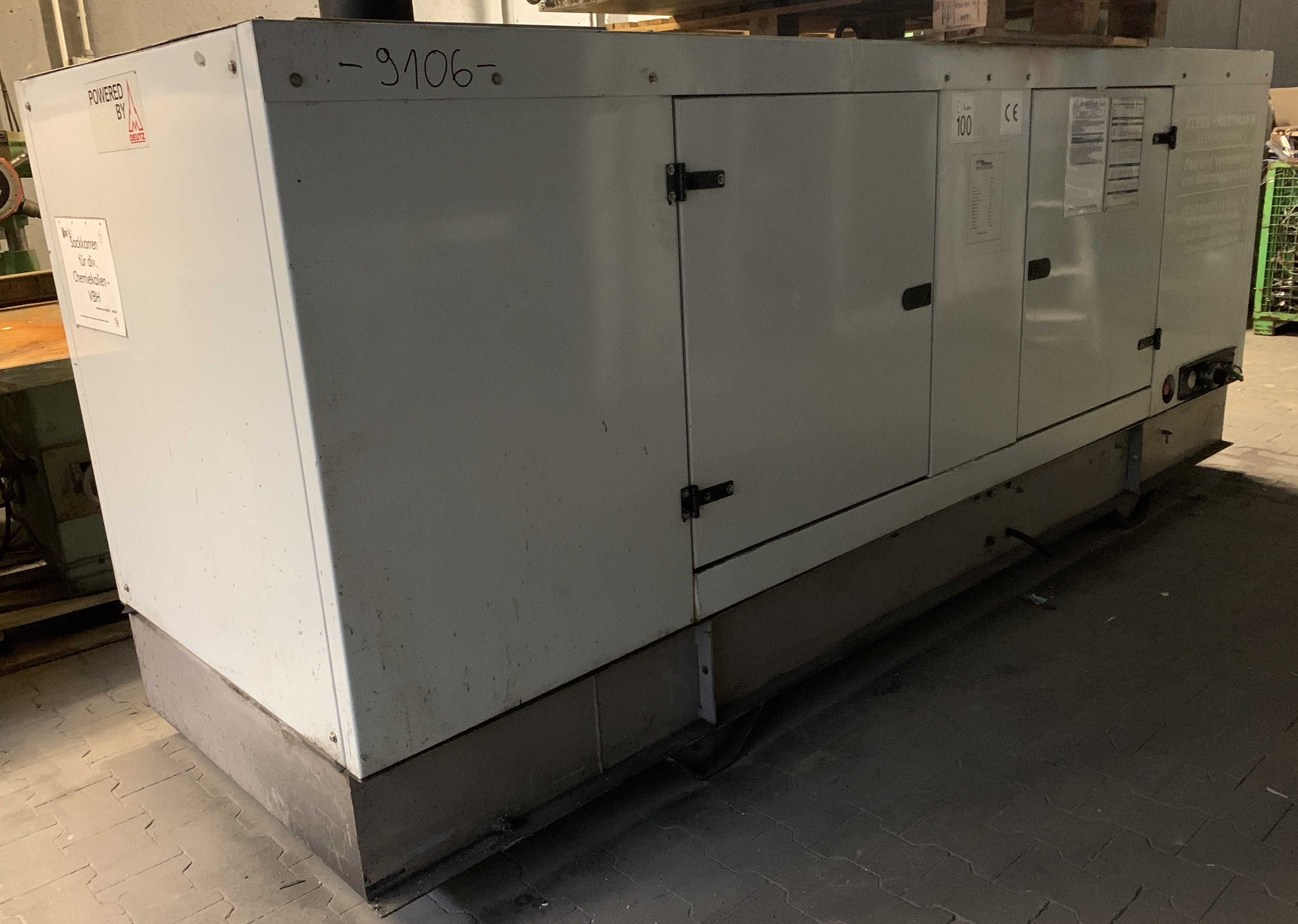 Agregat prądotwórczy KLEBS+ HARTMANN 146 kVA / 500 Volt Stromgenerator