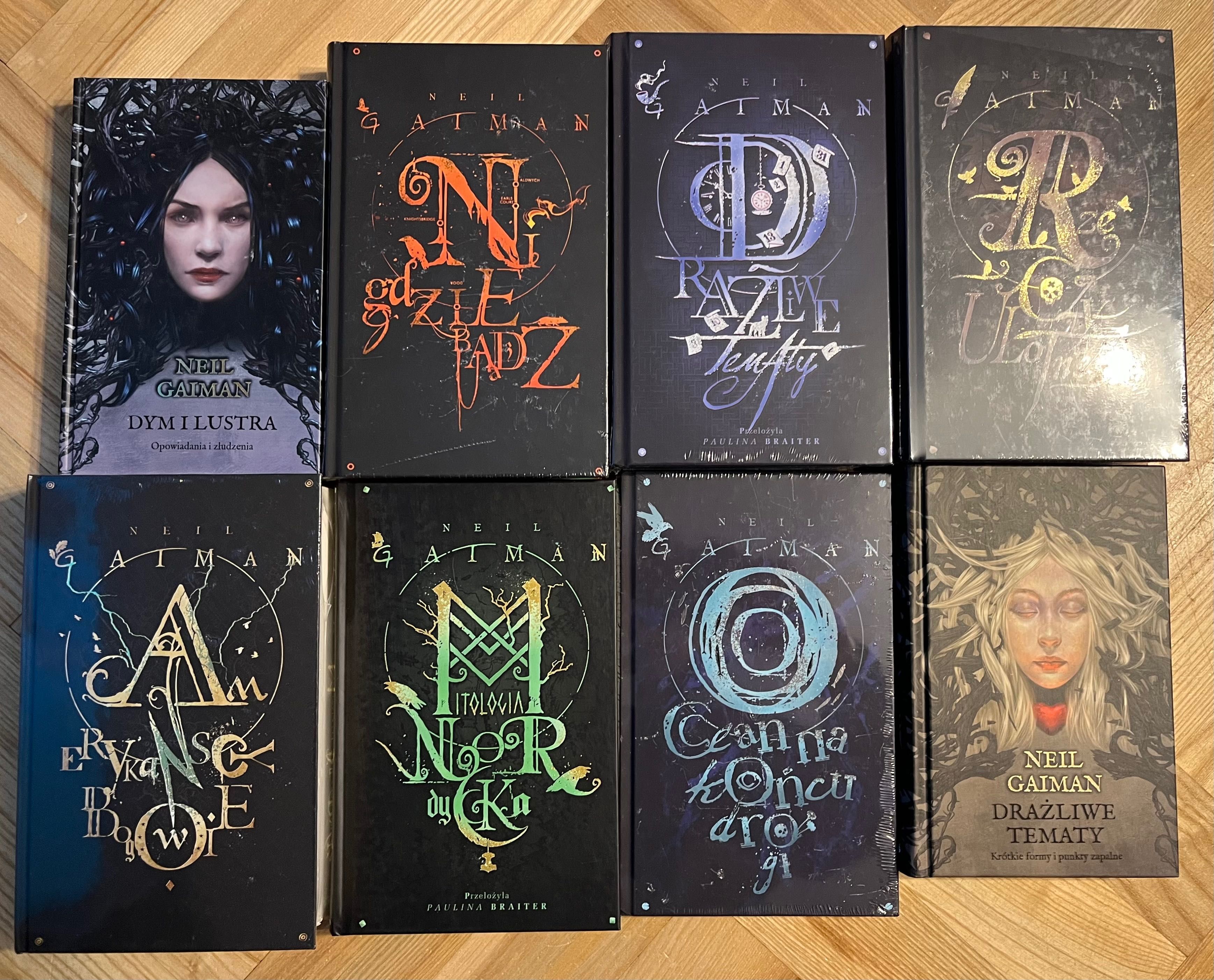 Kolekcja książek Neil Gaiman
