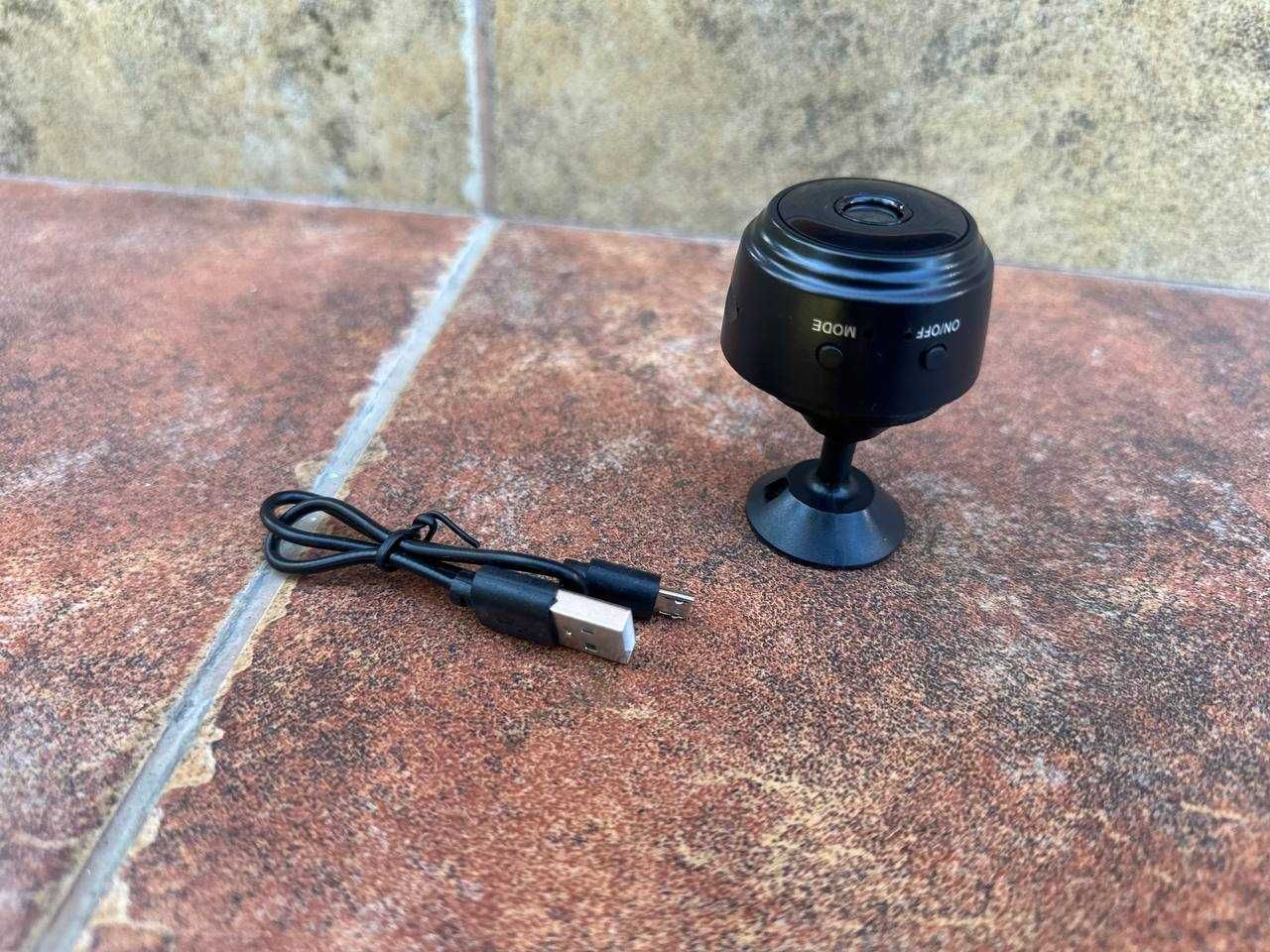 Мини Wi-Fi ip камера видеонаблюдения скрытая 1️⃣2️⃣mp Качество Full HD