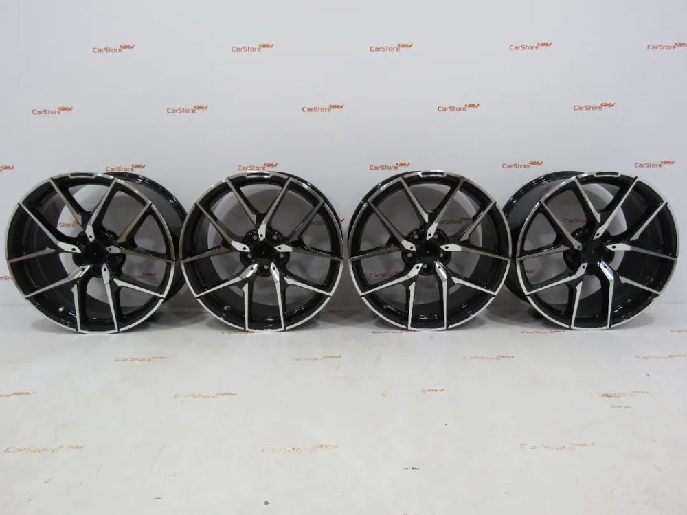 Jantes Look Mercedes AMG 19 8.5+9.5 et43 5x112 Preto + Polido