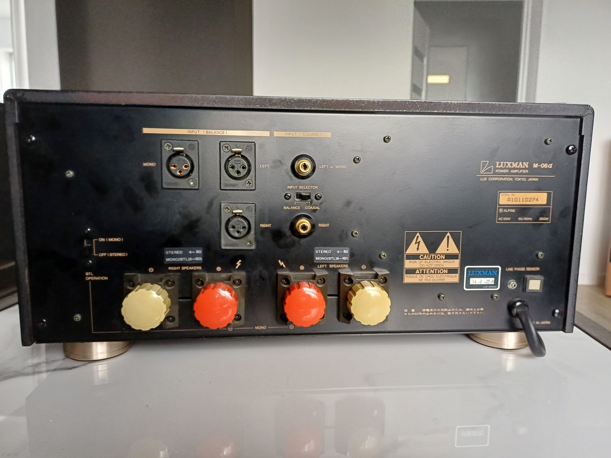 Końcówka mocy LUXMAN M-06ALPHA