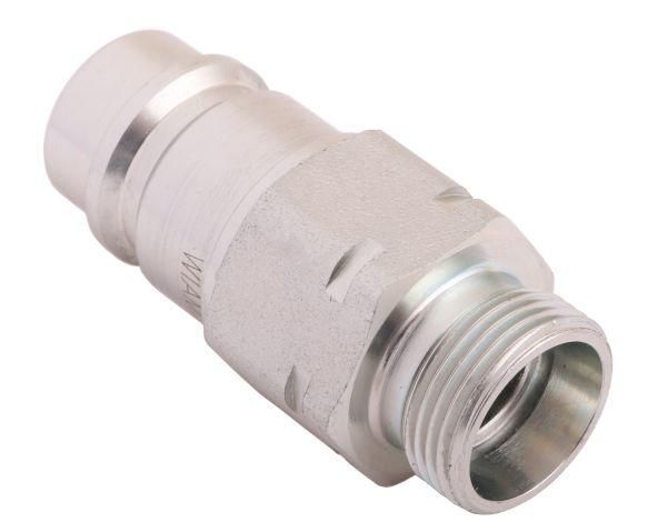 Szybkozłącze hydrauliczne wtyczka M22x1.5 gwint zew. EURO  Waryński
