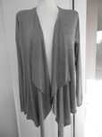 Sweter H&M Blezer z Wełną Szary Narzutka M 38