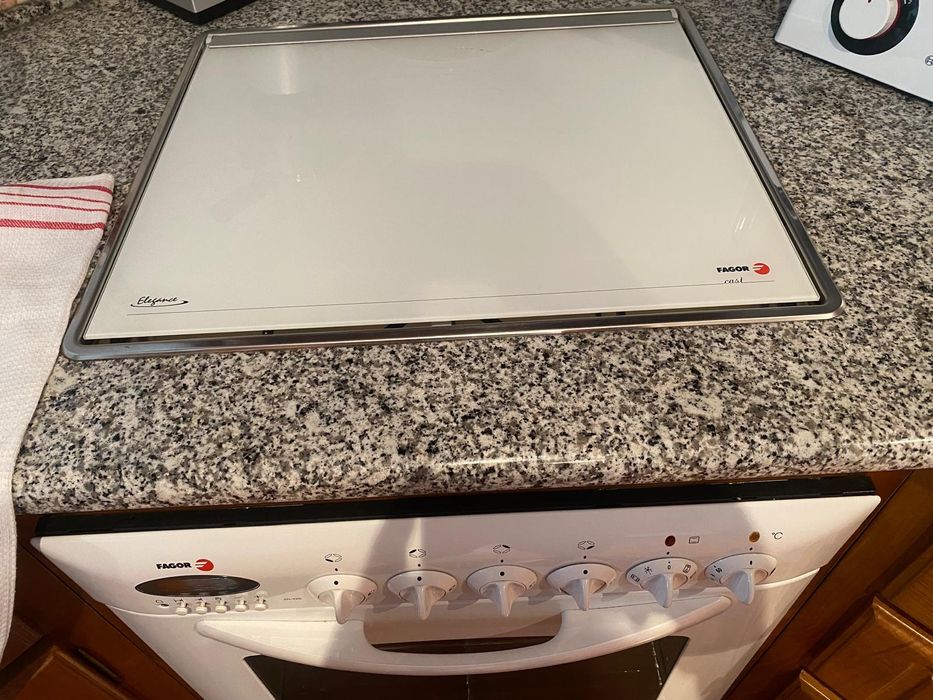 Forno com placa e exaustor Fagor