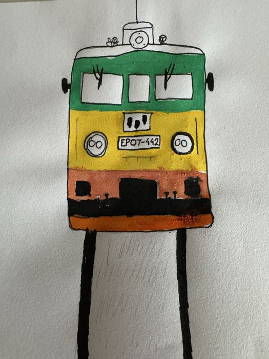 Rysunki pociągów na zamównienie