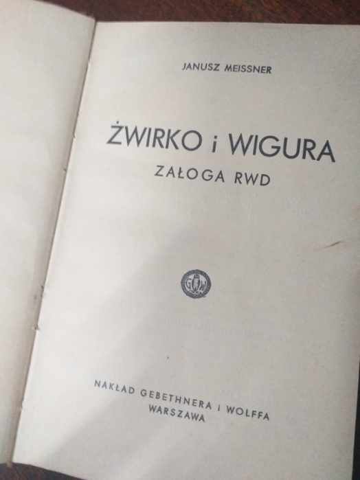 Żwirko i Wigura wydanie przedwojenne