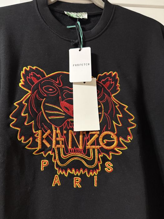 Świetna czarna bluza Kenzo r. L unisex