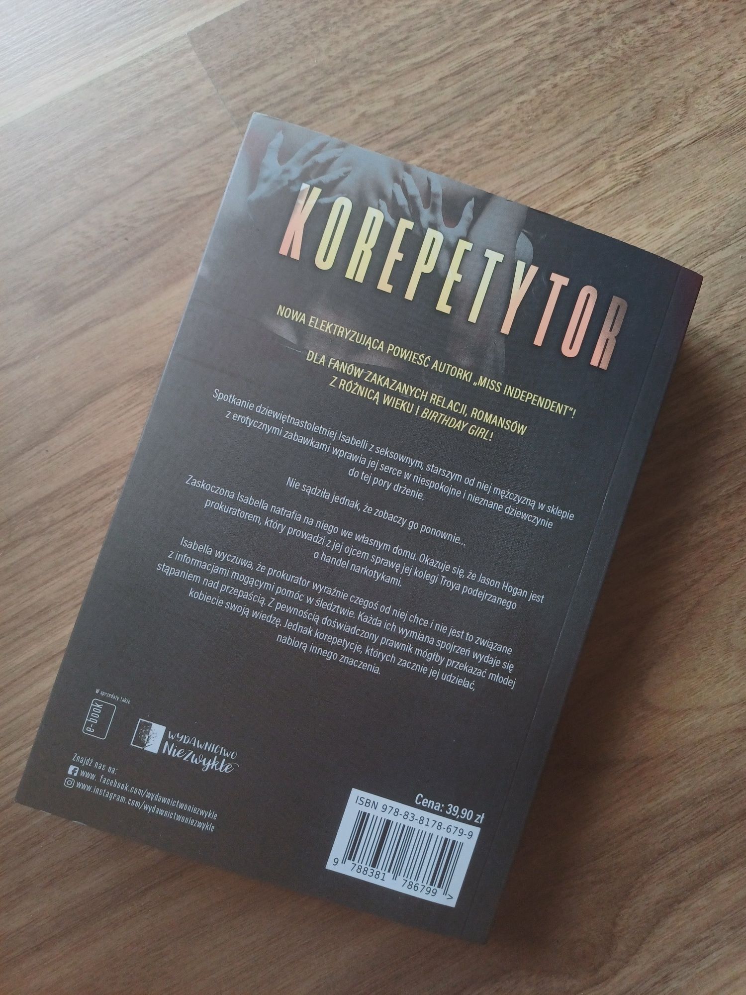 Książka młodzieżowa KOREPETYTOR