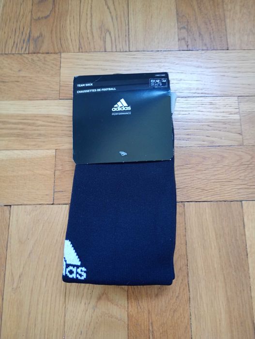 Getry Piłkarskie Adidas Milano 16 Sock Czarny