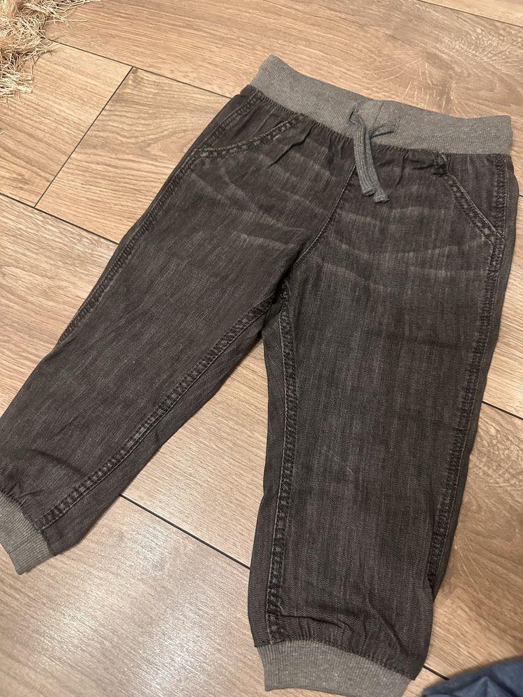 3x Jeansy Jogger H&M rozmiar 98