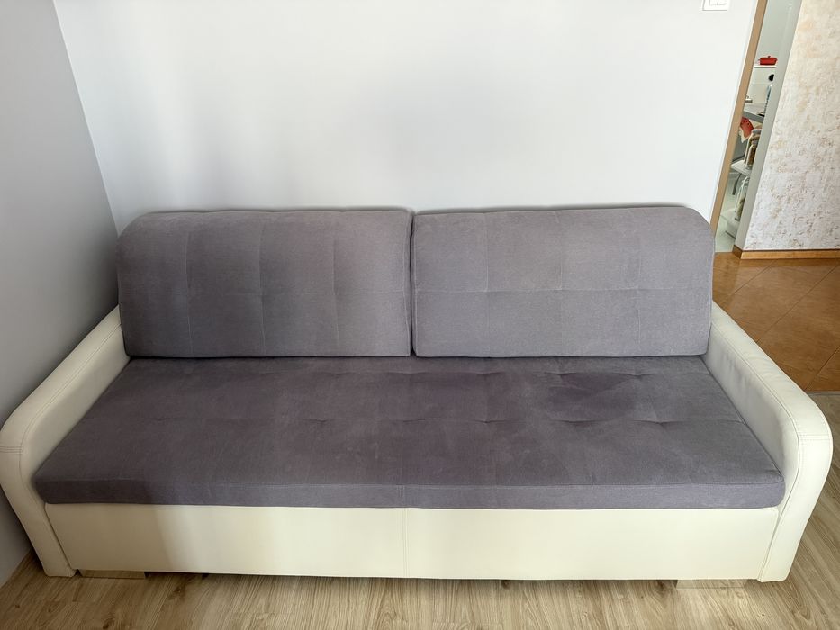 Kanapa z funkcja spania plus 2 fotele