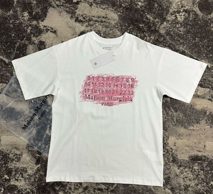 Nowy t-shirt massiom margiella biały M
