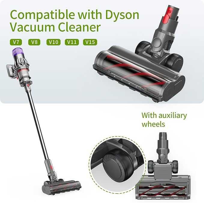 Zamienna szczotka akcesoria kompatybilne z Dyson V7 V8 V10 V11 V15