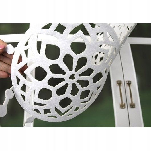 Firanki Gotowe Z Woalu Łapacz Snów 150X400 Woal Upięcia Biała