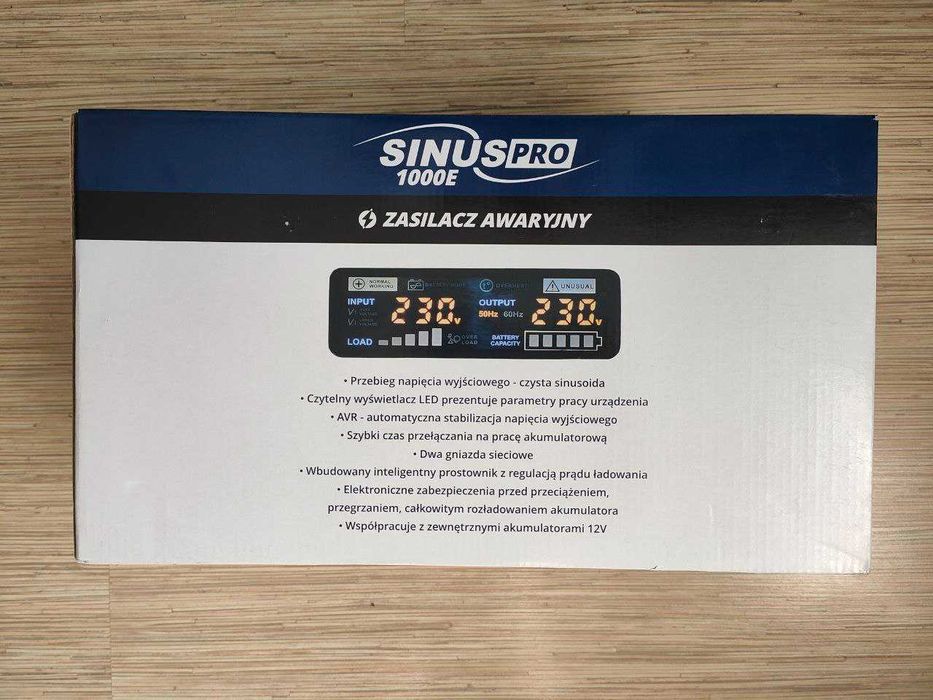 Volt Polska SINUS PRO 1000E 12/220V (3SP091012E). Гарантія