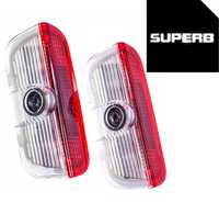 LED logo Projektory PREMIUM HD+ Skoda Superb Super B 2 3 3T 3V lampka