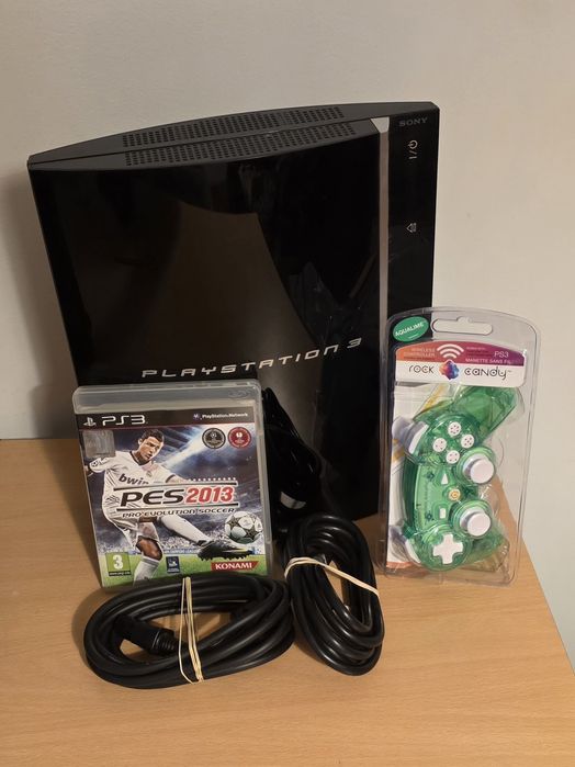 Playstation 3 Fat 80gb + Comando + Jogo