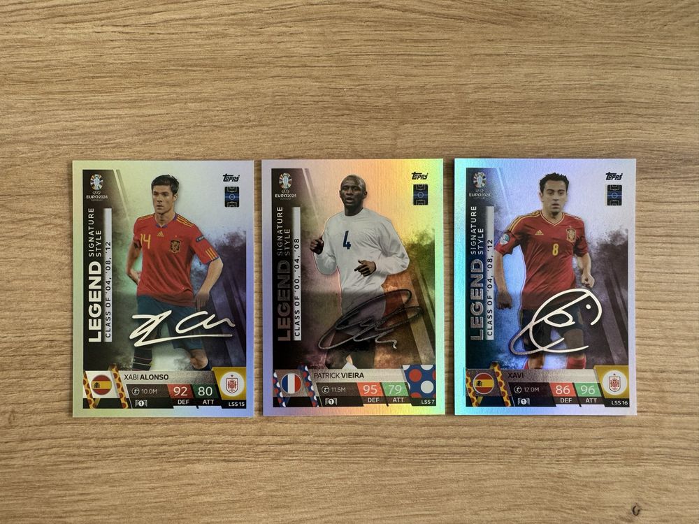 Topps Uefa Euro 2024 - Legends Signature Style