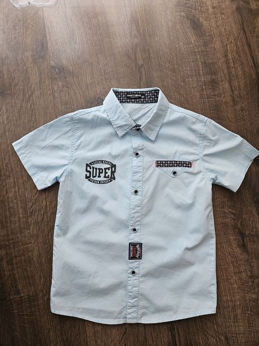 Koszula chłopięca z krótkim rękawem