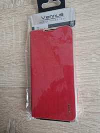 Kabura Vennus Book z ramką do Samsung Galaxy A13 4G czerwona