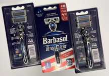 Бритва Barbasol Ultra 6 Plus шесть лезвий Оригинал США Картриджи