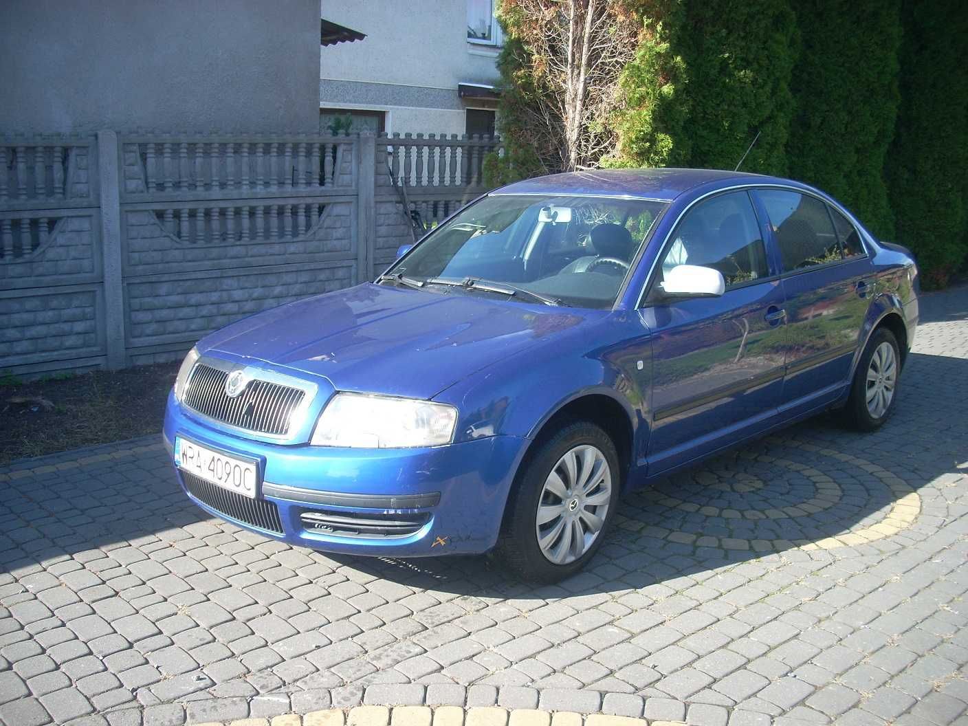 skoda superb 1.8 turbo z gazem,skóra,