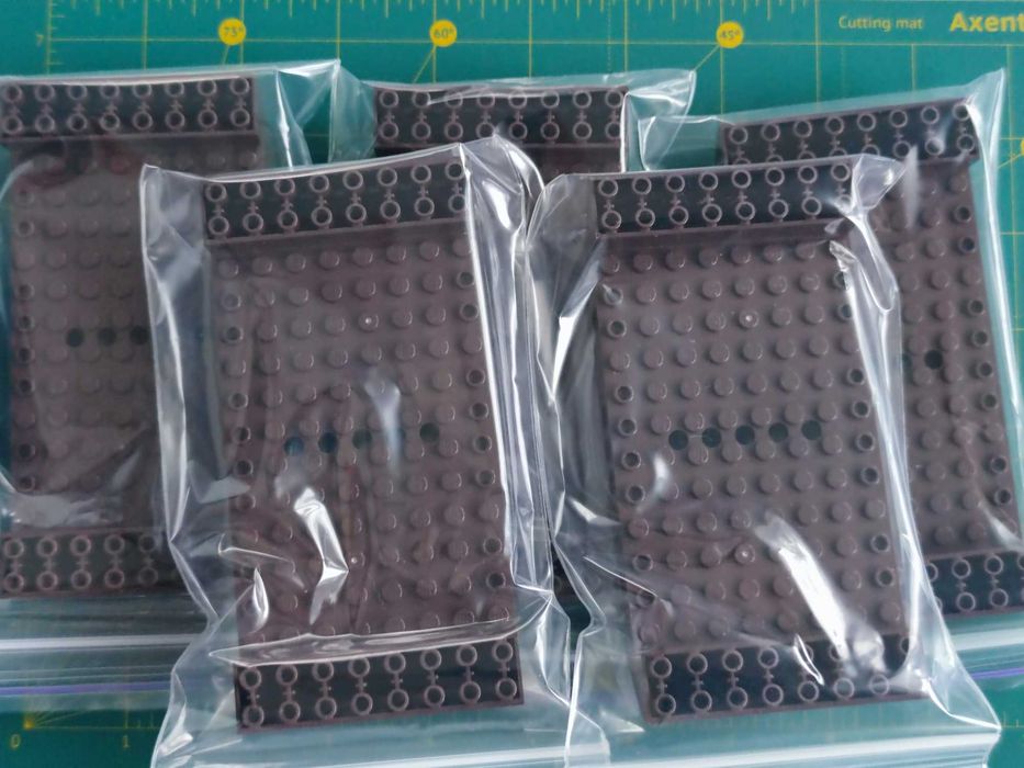 Lego комплект основание для постройки корабля (на 5 ячеек)