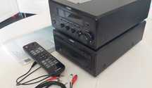 Wieża z pilotem MCR-E410 Yamaha Pianocraft RX-E410 CDX-E410  (czarny)