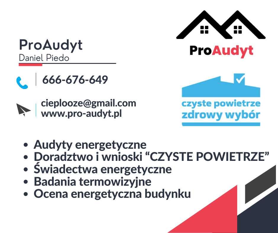 Audyt energetyczny / świadectwa energetyczne