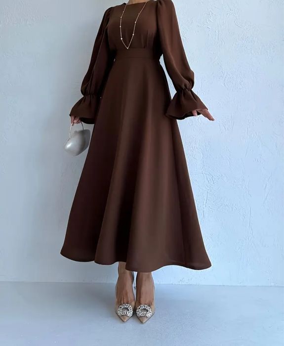 Плаття жіноче коричневе